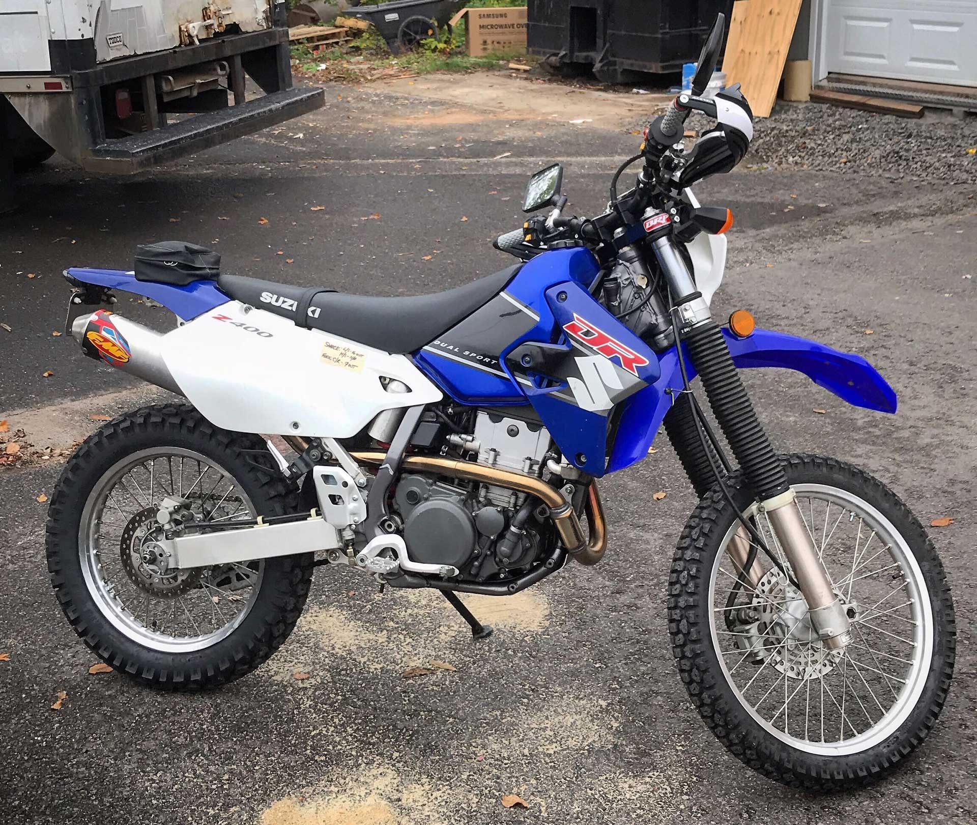 2001 Suzuki DRZ-400 with aftermarket parts